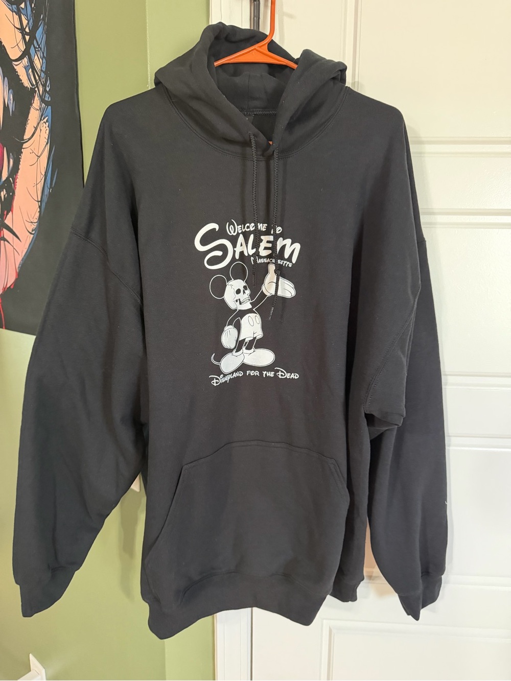 Gildan Black Salem Graphic Pullover Hoodie
